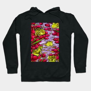 Frogs and Cranberries Hoodie